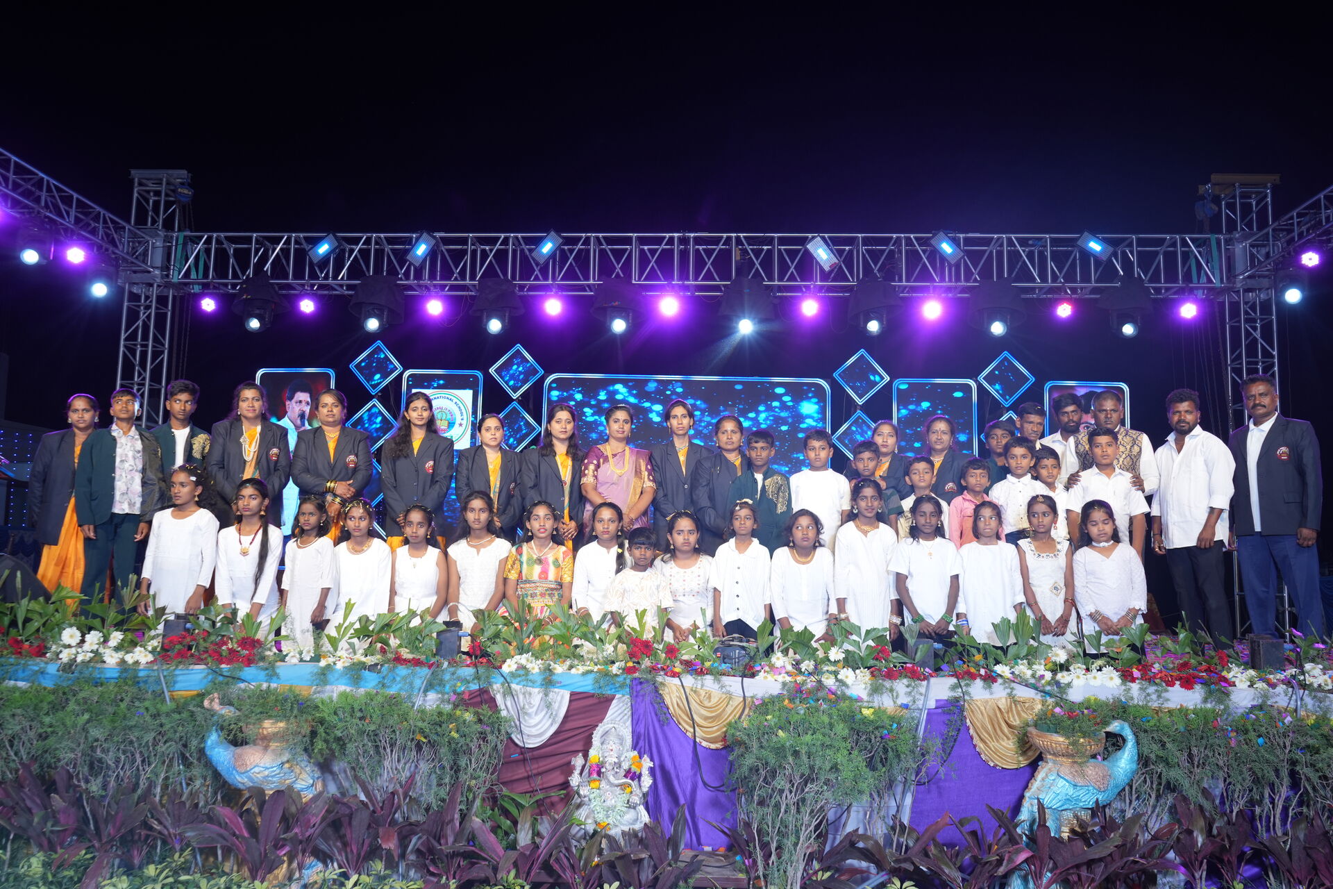 Students at Delhi — a calm, purposeful learning environment